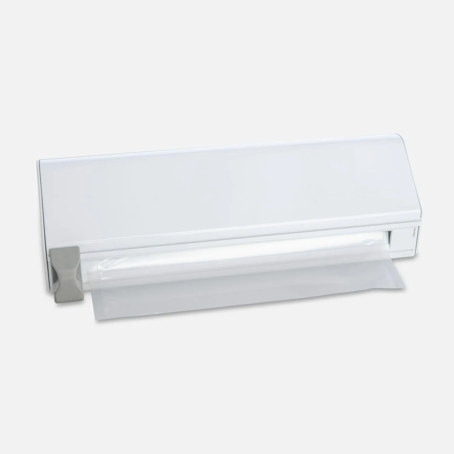 Rollenhalter mit Schneidevorrichtung für Vakuumrollen (15 bis 30 cm Breite) Rollenhalter mit Schneidevorrichtung für Vakuumrollen (15 bis 30 cm Breite)