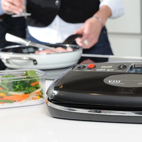 LaVa V.333 Black Edition Vakuumiergerät - Ansicht von vorne