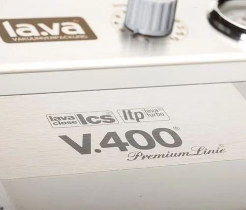 LaVa V.350 Premium Vakuumiergerät - Schriftzug Gerätetyp - Vakuumiergerät für gewerblichen Einsatz