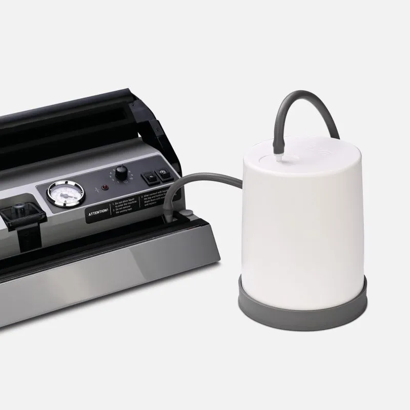 Lava Flex Vakuumglocke mit V.300 Black Vakuumierer