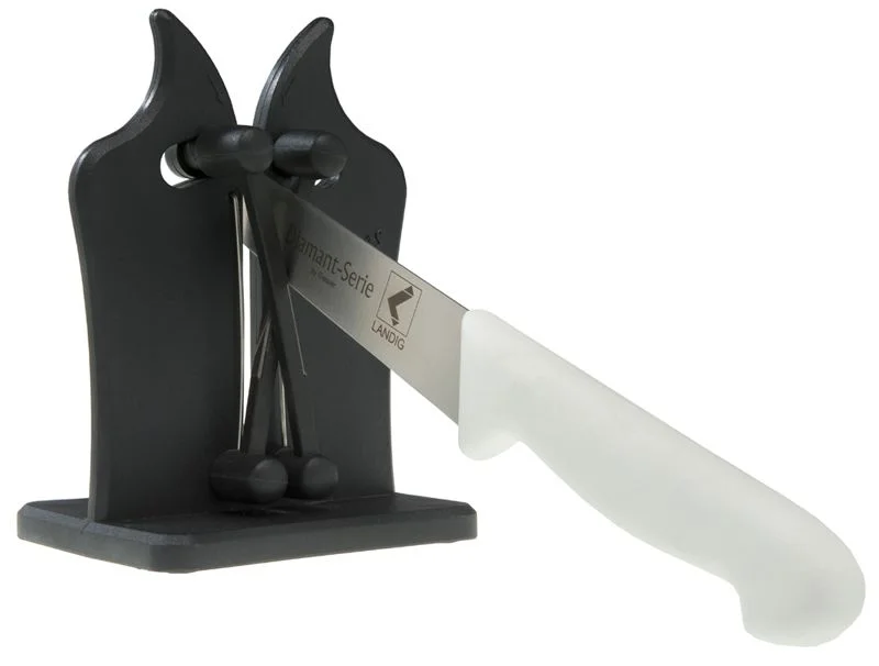 210_1 V-Messerschärfer / Kunststoff (schwarz)