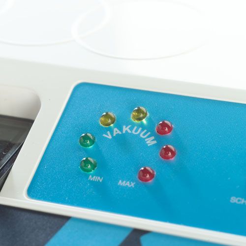 LaVa V.200 Folienschweißgerät - LED-Anzeige für den Vakuumdruck