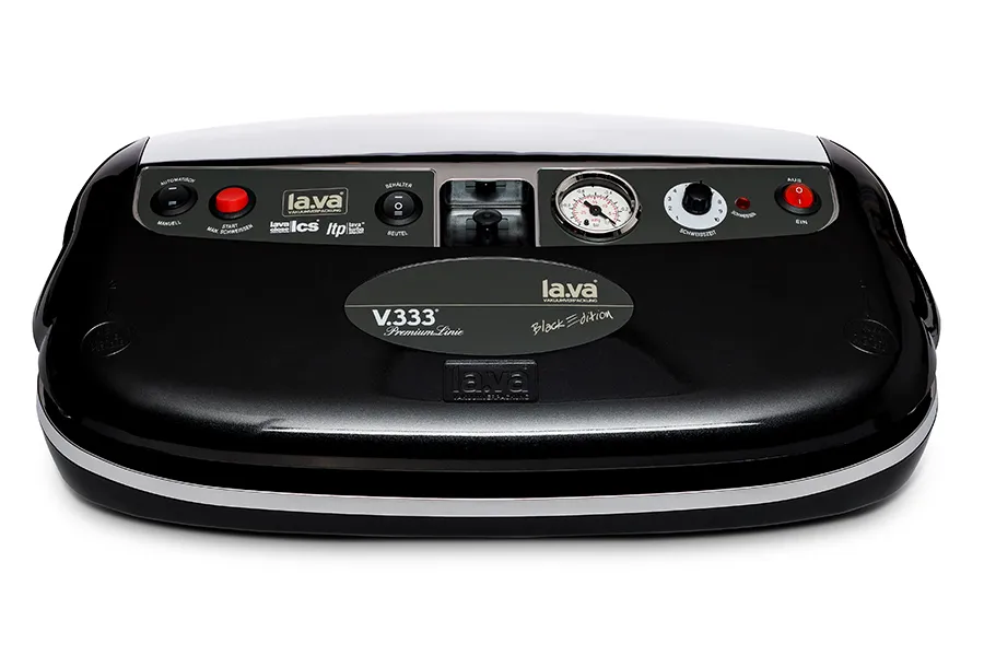 LaVa V.333 Black Chrom - Vakuumier Frontlansicht