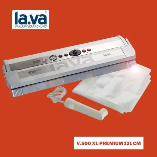 V-500XLPremium-121CM-orange LaVa V.500 Premium XL mit 121 cm Vakuumierer