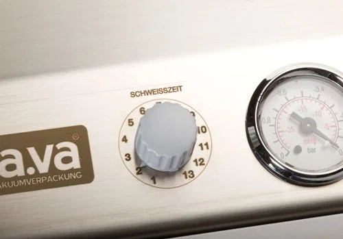 156_6 LaVa V.500 Premium XL mit 121 cm Schweißbreite Vakuumiergerät - Schweißzeiteinstellung