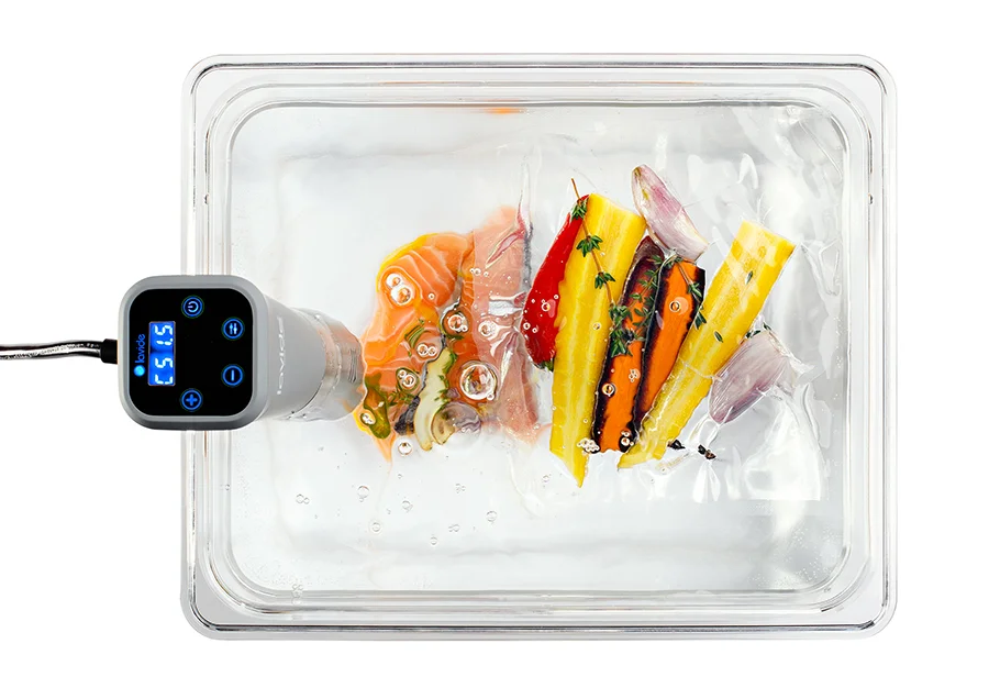 Sous-Vide-Stick-mit-Becken Sous Vide Stick mit Becken
