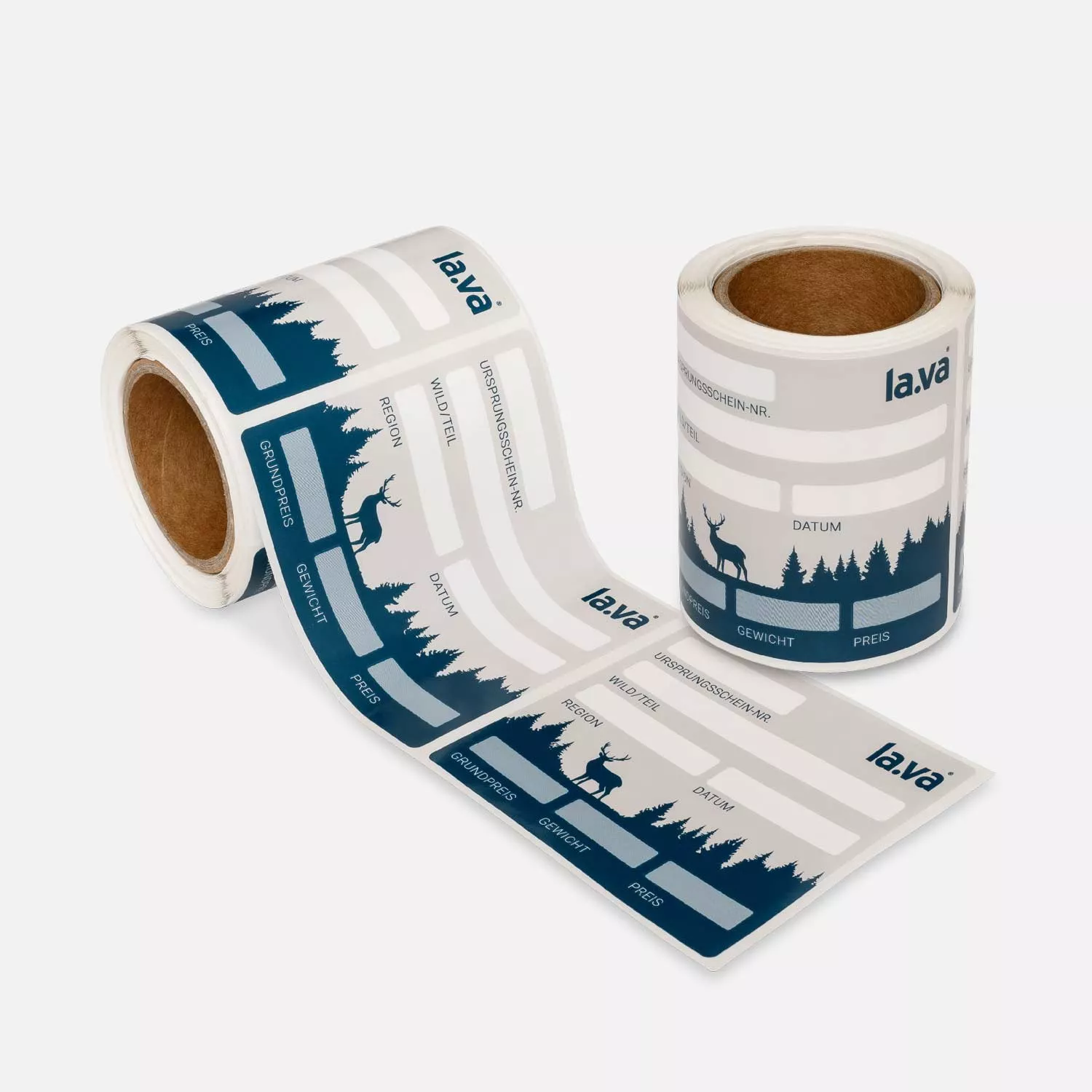 Jagdetiketten für Vakuumbeutel (100 Stück)
