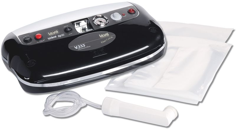 LaVa V.333 Black Edition Vakuumiergerät - inkl. Beutelstartset