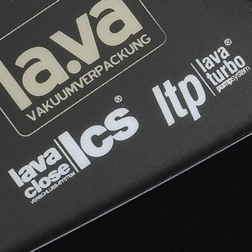 112_12 LaVa V.333 Black Edition Vakuumiergerät - LCS und LPT Logos