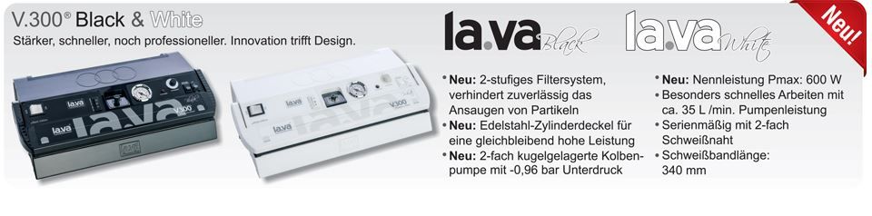 LaVa V.300 WHITE Vakuumiergerät - Produktvorteile in der Übersicht