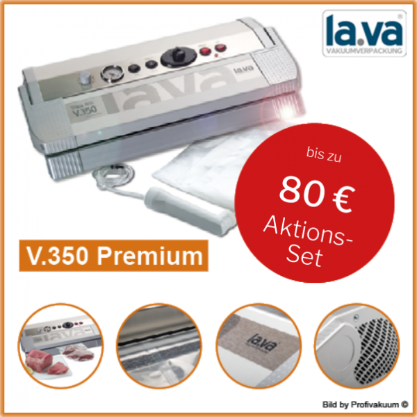 LaVa V350 Premium Vakuumiergerät mit bis zu 80 € Set