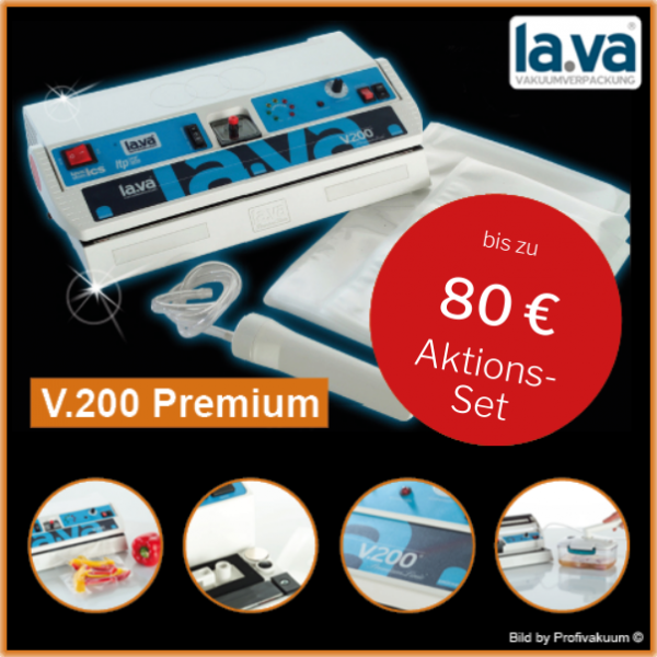 LaVa V.200 Premium Vakuumiergerät - inkl. großem Gratis-Set