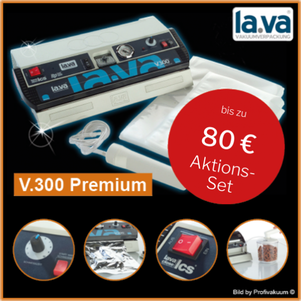 LaVa V300 Premium Vakuumierer mit bis zu 80 € Set